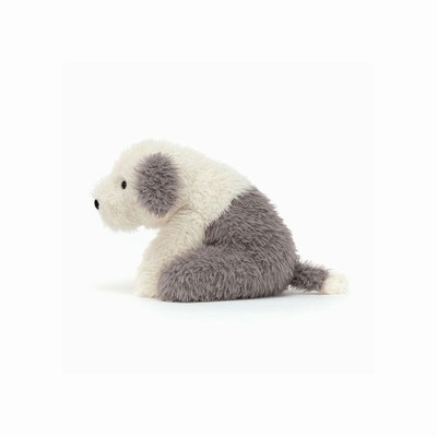 Jellycat Curvie Sheep Dog USA | 18650JOMR